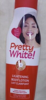 PRETTY WHITE LIGHTENING BODY LOTION